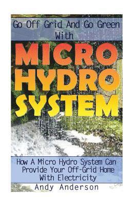Andy Anderson - Go Off Grid And Go Green With Micro Hydro System: How A Micro Hydro System Can Provide Your Off-Grid Home With Electricity: (Hydro Power, Hydropower,, Häftad
