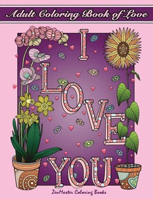 Adult Coloring Book of Love 1