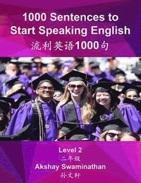 bokomslag 1000 Sentences to Start Speaking English: Level 2