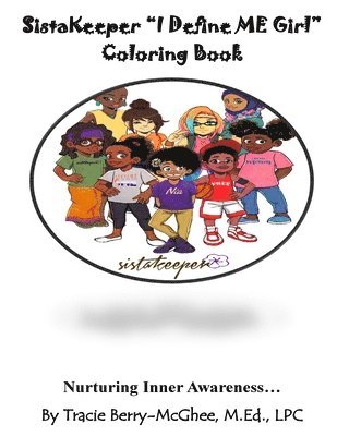 bokomslag SistaKeeper I Define Me Girls Coloring Activity Book