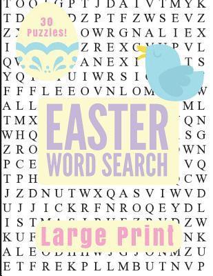 bokomslag Easter Large Print Word Search