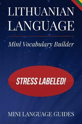 bokomslag Lithuanian Language Mini Vocabulary Builder: Stress Labeled!