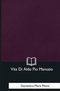 bokomslag Vita Di Aldo Pio Manuzio