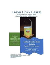 bokomslag Easter Chick Basket PaperCraft: Easter Chick Basket PaperCraft