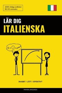 bokomslag Lär dig Italienska - Snabbt / Lätt / Effektivt: 2000 viktiga ordlistor