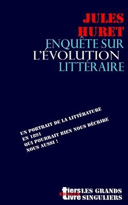 bokomslag Enquete sur l'evolution litteraire