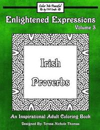 bokomslag Enlightened Expressions Adult Coloring Book, Volume 3: Irish Proverbs