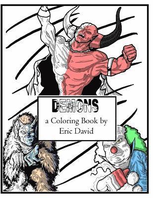 bokomslag Demons a Coloring Book by Eric David