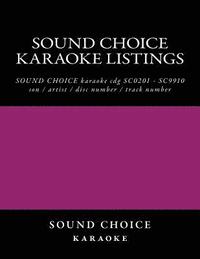 bokomslag SOUND CHOICE karaoke listings
