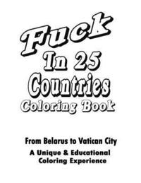 bokomslag Fuck In 25 Countries Coloring Book