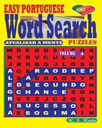 bokomslag EASY PORTUGUESE Word Search Puzzles. Vol. 4