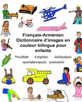 bokomslag Français-Arménien Dictionnaire d'images en couleur bilingue pour enfants
