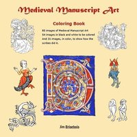 bokomslag Medieval Manuscript Art Colouring Book