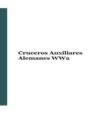 Cruceros Auxiliares Alemanes WW2 1