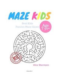 bokomslag Kids Mazes Age 7+: 50 Best Kids Puzzles Maze Game, Maze For Kids, Children Maze Brain Training Game, Children Mazes Age 7+ Volume 3