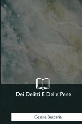 bokomslag Dei Delitti E Delle Pene