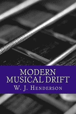 bokomslag Modern Musical Drift