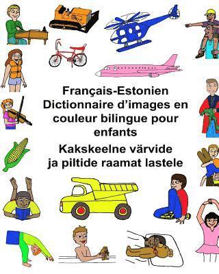 Français-Estonien Dictionnaire d'images en couleur bilingue pour enfants 1