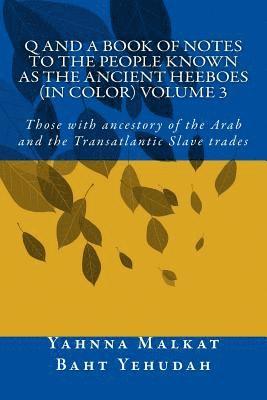 Q And A Book Of Notes To The People Known As The Ancient Heeboes (IN COLOR): Those with ancestory of the Arab and the Transatlantic Slave trades 1