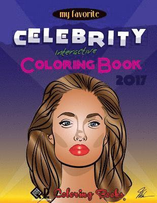 bokomslag My Favorite Celebrity Interactive Coloring Book