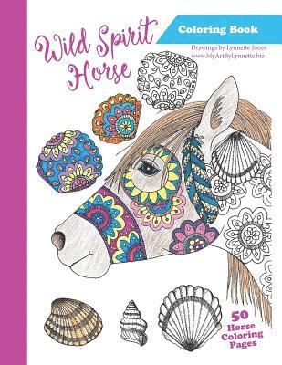 bokomslag Wild Spirit Horse Coloring Book: The Wild Horses of Assateague