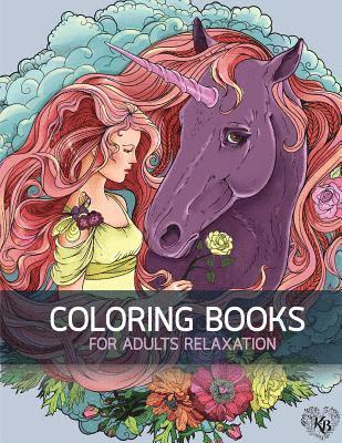 Big Book of Horse Flowers Decorative Adult Coloring Book: Anti stress Adults Coloring Book to Bring You Back to Calm & Mindfulness 1
