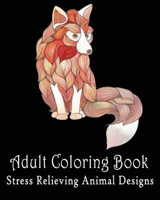 Adult coloring pages: Stress Relieving Animal Designs: Coloring For Relax 1