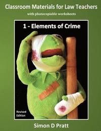 bokomslag Classroom Materials for Law Teachers: Elements of Crime