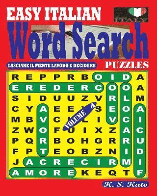 bokomslag EASY ITALIAN Word Search Puzzles. Vol. 4