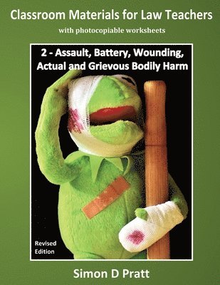 Classroom Materials for Law Teachers: Assault, Battery, Wounding, Actual and Grievous Bodily Harm 1