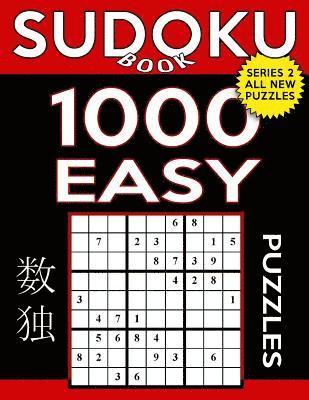 bokomslag Sudoku Book 1,000 Easy Puzzles: Sudoku Puzzle Book With Only One Level of Difficulty