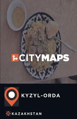 bokomslag City Maps Kyzyl-Orda Kazakhstan