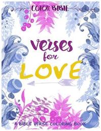 bokomslag Color BiBle: Verse for Love: A Bible Verse Coloring Book