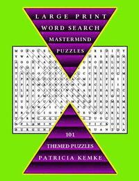 bokomslag Large Print Word Search Mastermind Puzzles