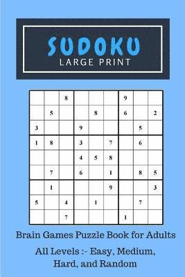 bokomslag Sudoku Large Print