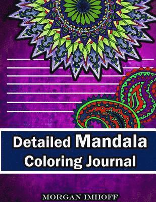 bokomslag Detailted Mandala Coloring jounal