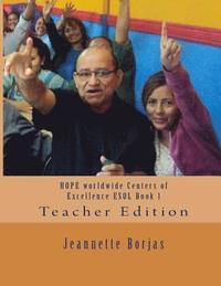 bokomslag HOPE worldwide Centers of Excellence ESOL Book 1: Teacher Edition