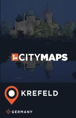 bokomslag City Maps Krefeld Germany