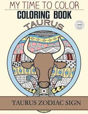 Taurus Zodiac Sign - Adult Coloring Book 1