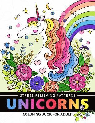 bokomslag Unicorn Coloring Book for Adults: A Fantasy Adult coloring books