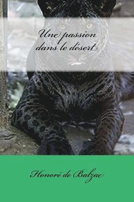 Honoré de Balzac, Mybook - Une passion dans le désert, Häftad