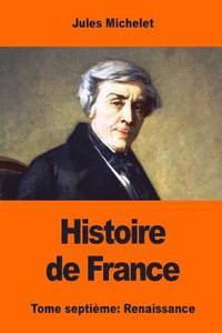 bokomslag Histoire de France: Tome septième: Renaissance