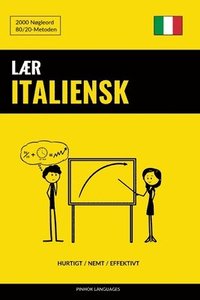 bokomslag Laer Italiensk - Hurtigt / Nemt / Effektivt