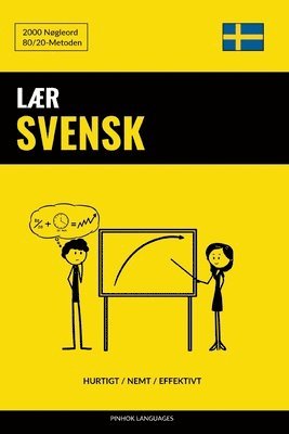 bokomslag Laer Svensk - Hurtigt / Nemt / Effektivt