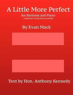 bokomslag A Little More Perfect: Piano-Vocal and Conductor's Score