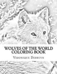 bokomslag Wolves of the World Coloring Book