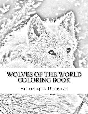 bokomslag Wolves of the World Coloring Book