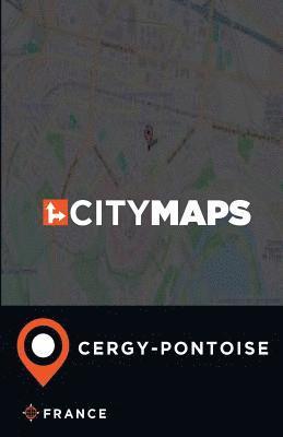 James McFee - City Maps Cergy-Pontoise France, Häftad