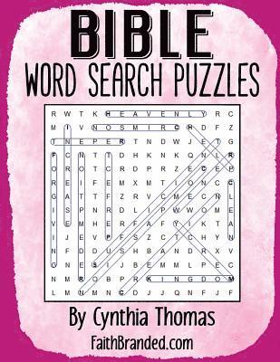bokomslag Bible Word Search Puzzles: More Than 100 Bible Word Searches