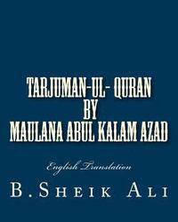 bokomslag Tarjuman-ul- Quran